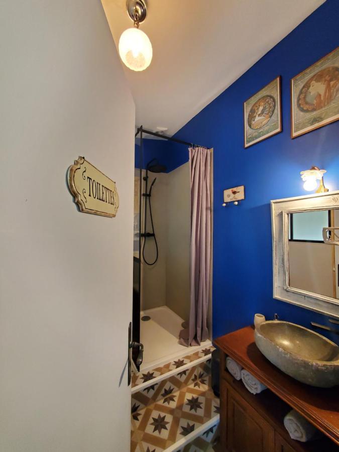La Dolce Vita - Studio dans propriété avec piscine Montpeyroux  Exterior foto